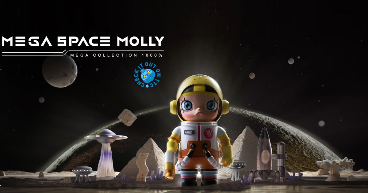 Mega Space Molly SpongeBob POP MART Exclusive Collection by
