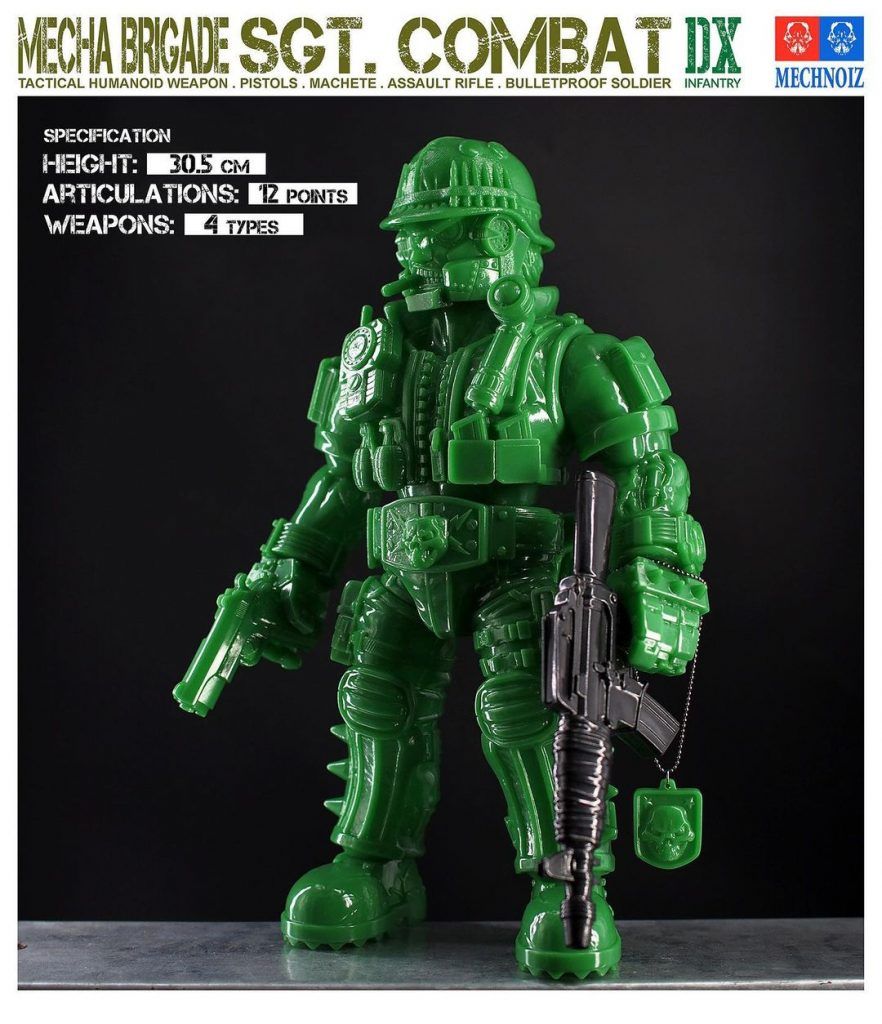 衝撃の激安コスパ・掘り出し物も Green Army DX COMBAT SGT. Ver. Toy The - Toys MechNoiz by ミリタリー
