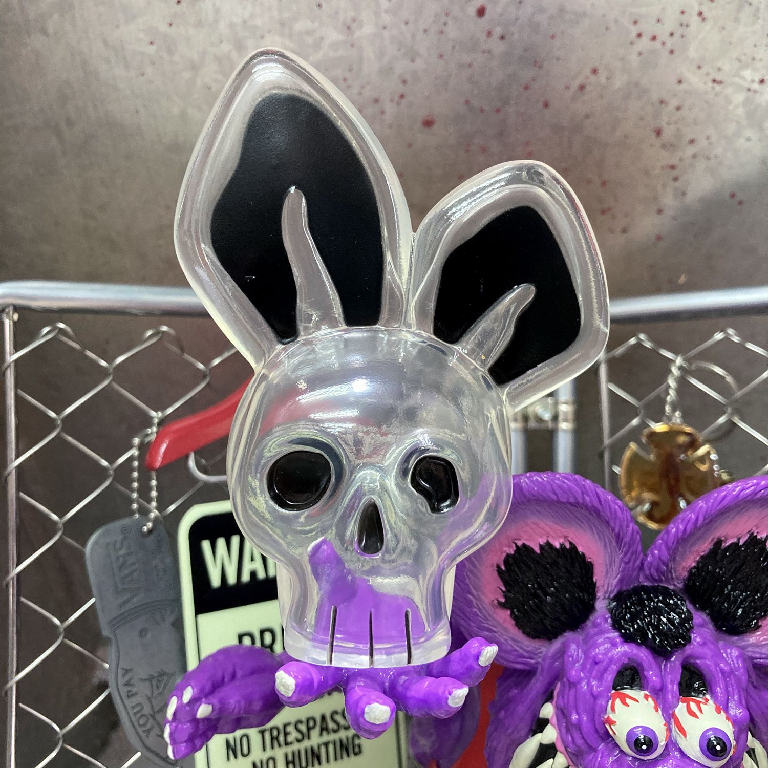 BlackBook Toy x Ed Roth's Rat Fink Companion Skull Fly - The