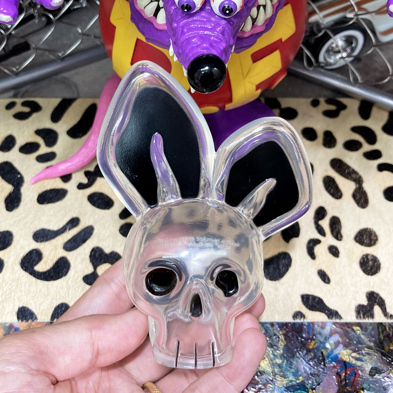 rat fink skull fly secretbase 4個セット