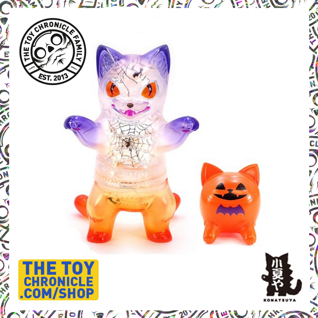 NEGORA Spider-web & Cat Daruma Pumpkin-konatsu-ttc
