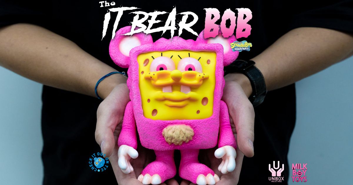 THE IT BEAR BOB V2 By NICKELODEON x MILKBOY TOYS x Unbox
