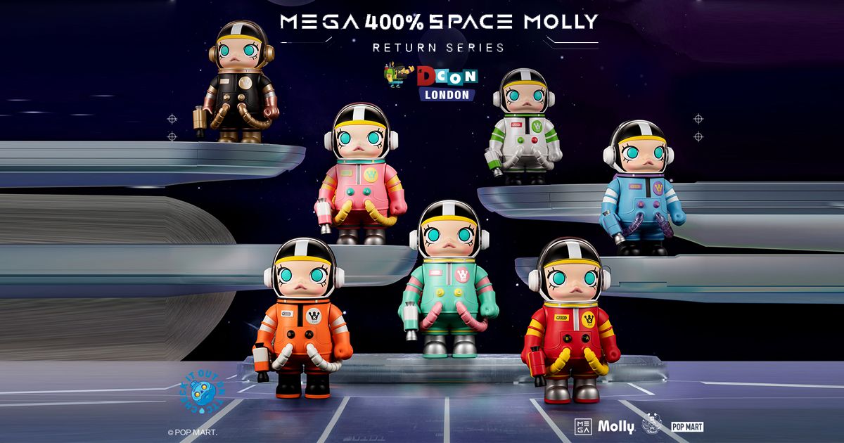 POP MART x Kenny Wong's MEGA Space Molly at DCon UK 2021