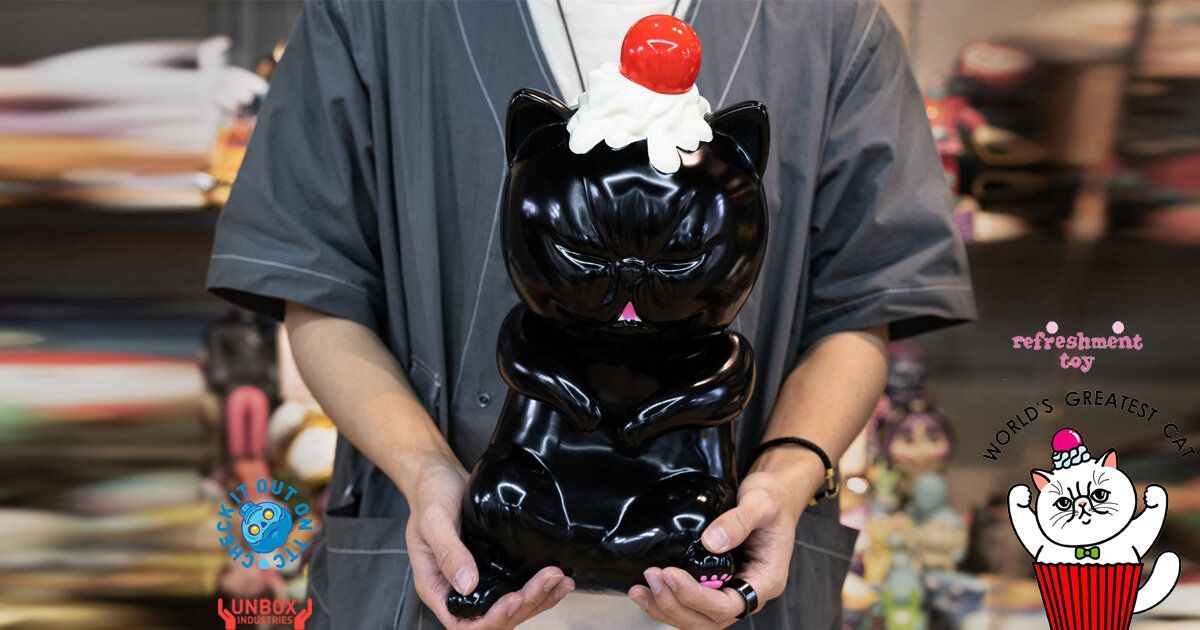 Refreshment Toy GIANT EXOTIC SLEEPING CAT SLEEPY JACK by Aya