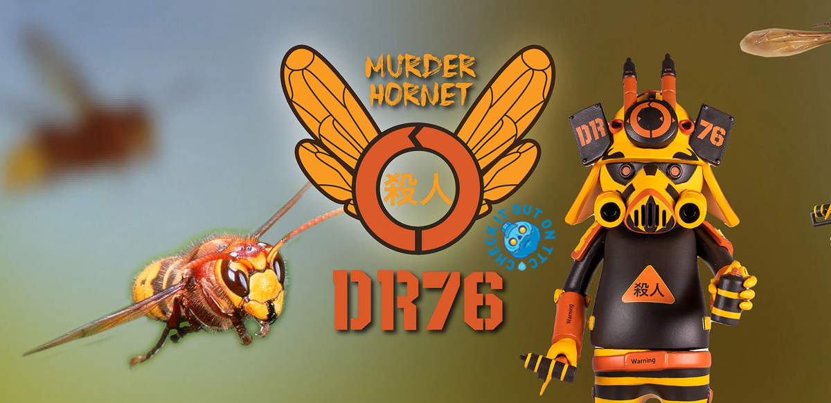 DR76 MURDER HORNET Ouroboros by Dragon76 x Martian Toys! - The Toy