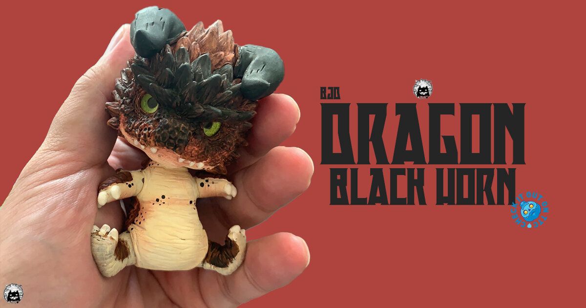 Black Horn Dragon BJD Edition by Boyish Doll - The Toy Chronicle