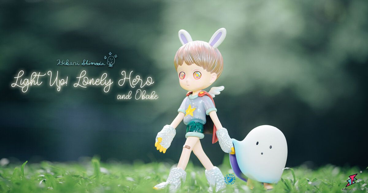 Light Up! Lonely Hero and Obake by Hikari SHIMODA x Apportfolio