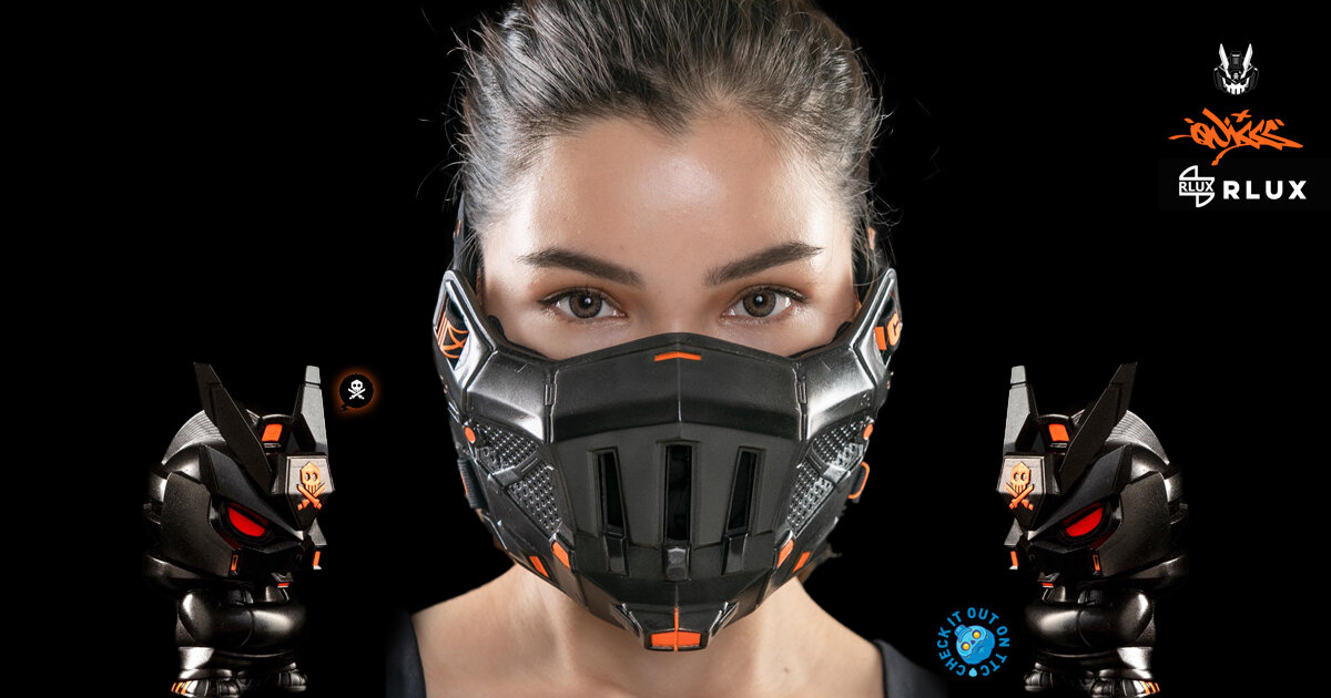 STEALTH MODE TEQ63 NEOTEQ + TACTICAL HALFMASK by QUICCS x Rlux