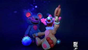 IT BEAR The Animated Mr Wise Blue and Pink JPX Exclusive by
