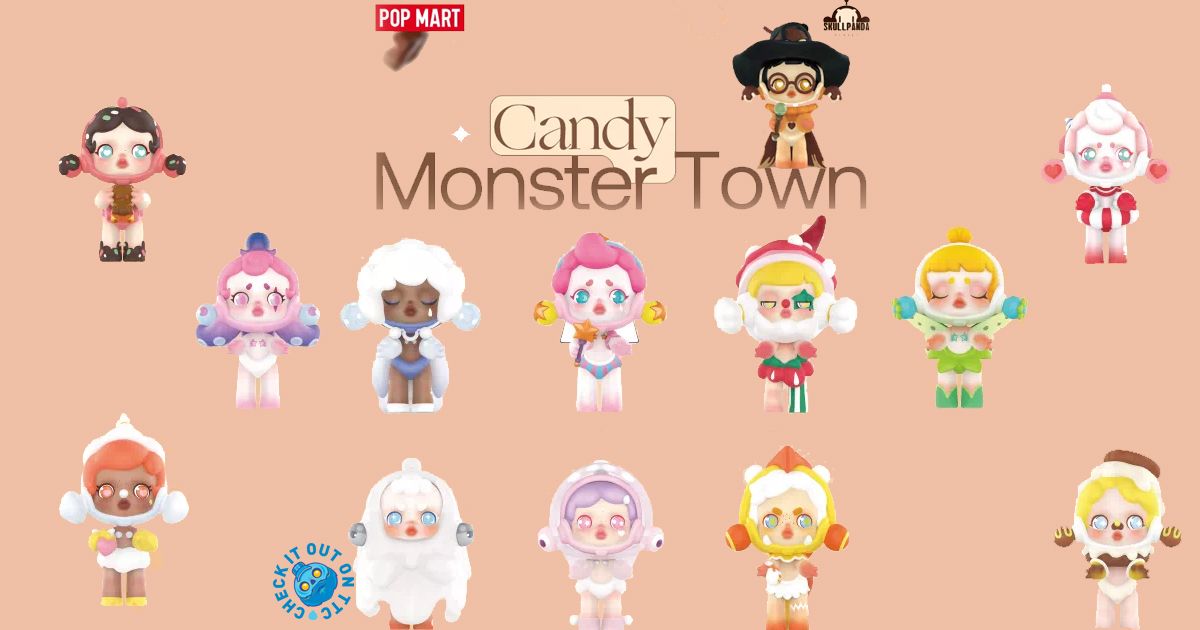 POP MART x Skullpanda Candy Monster Town Blind Box Series - The ...