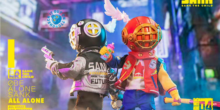 Retro Boy & Future Boy Action Figure Release Details by Sank Retro Boy & Future Boy Action Figure Release Details by Sank