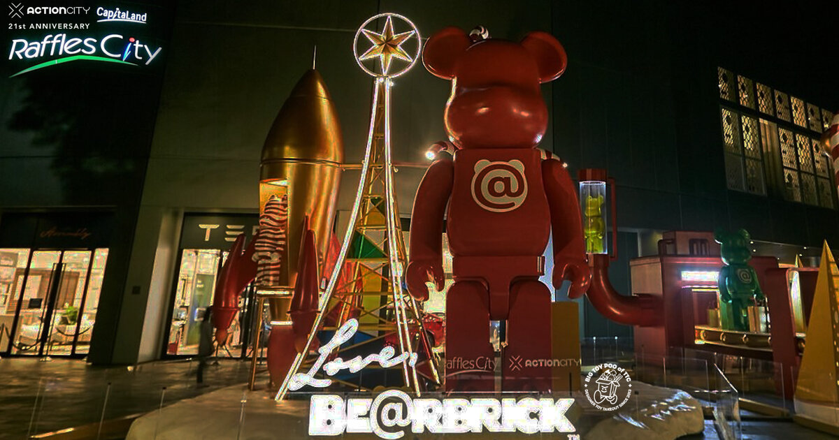Medicom BE@RBRICK Christmas Celebrations with ActionCity at 