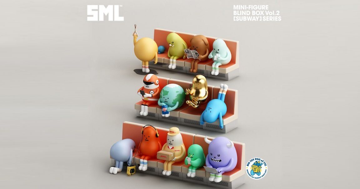 Sticky Monster Lab Blind Box Series VOL 2－SUBWAY Series - The Toy Chronicle