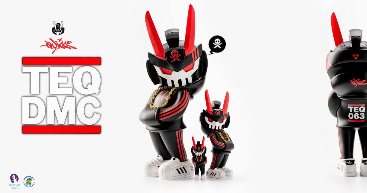 TEQ DMC by QUICCS x Martian Toys x Adidas x RUN DMC - The Toy