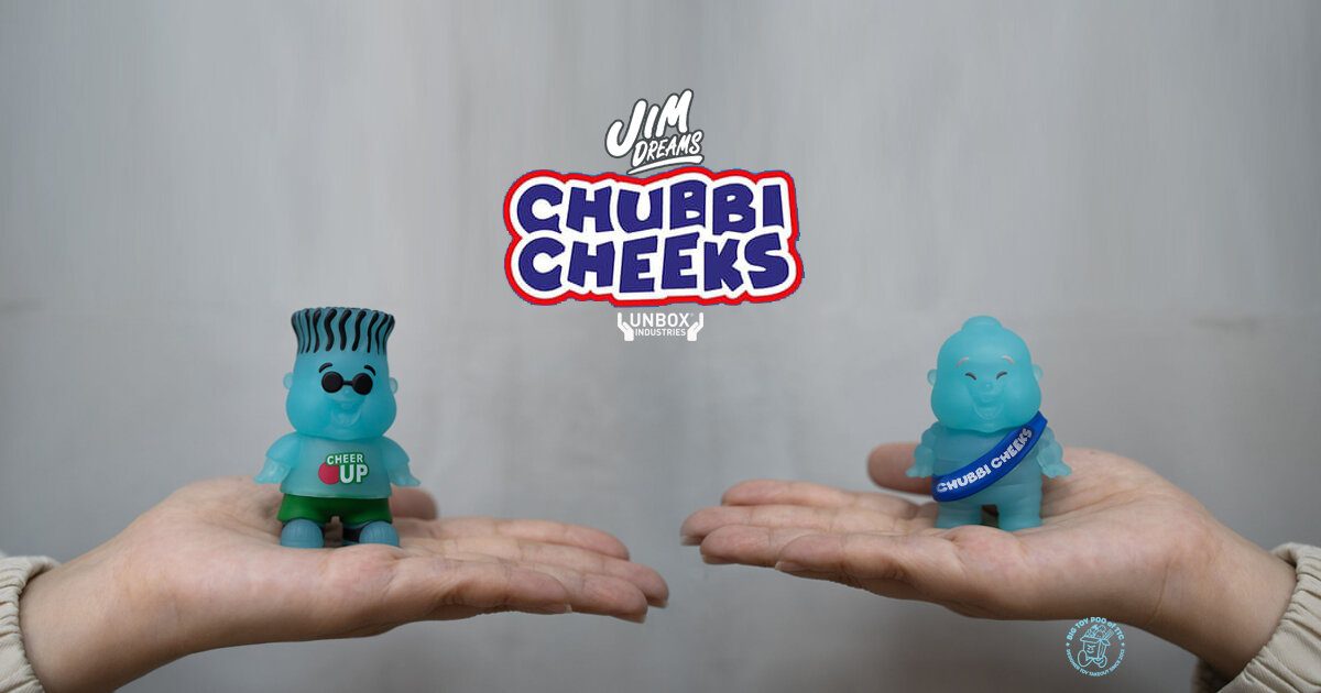 GID Chubbi Cheeks mini CHEER UP & MARSHMALLOW by Jim Dreams x
