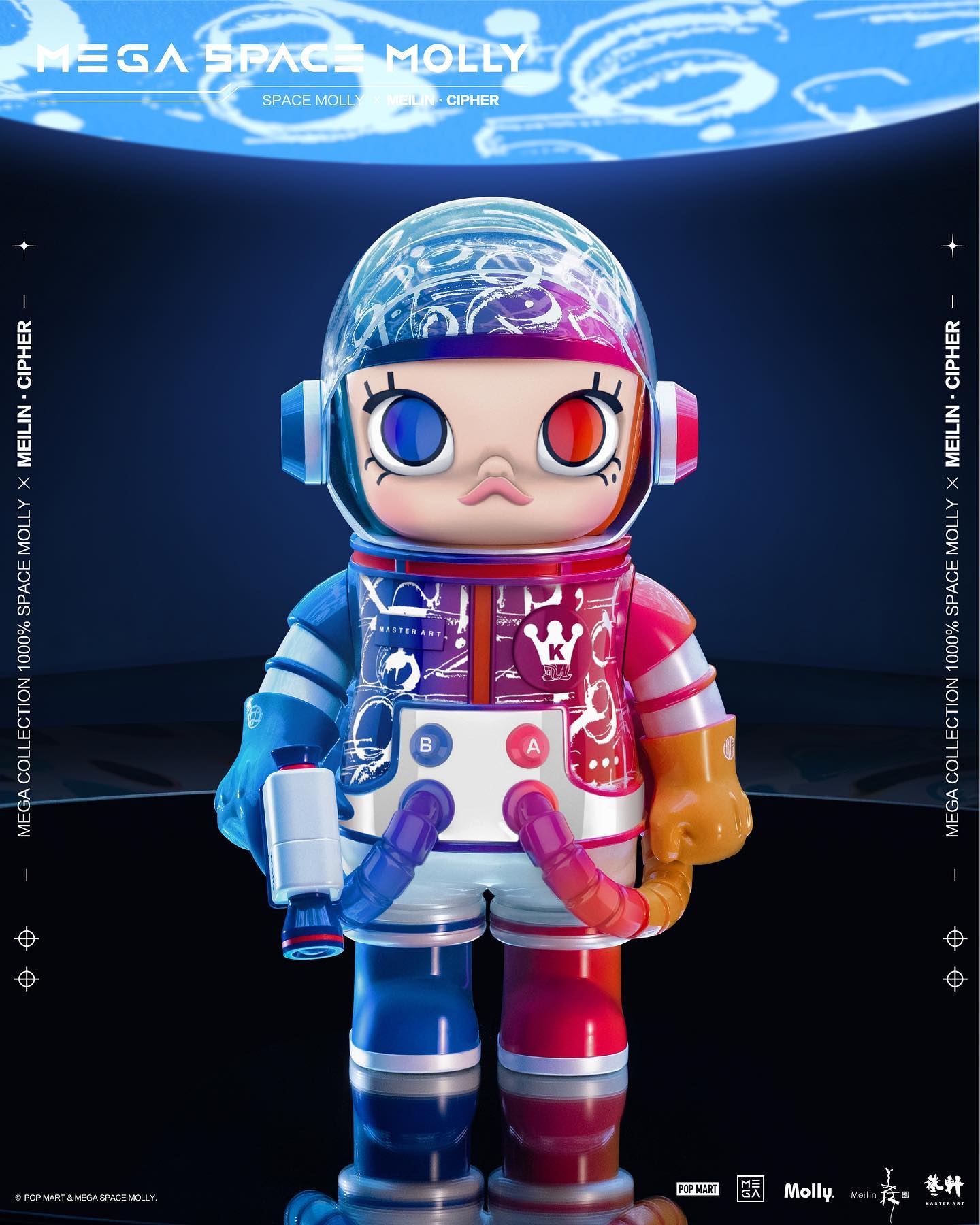 Han Meilin x POP MART x Kenny Wong MEGA COLLECTION 1000