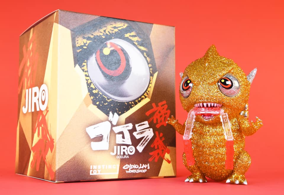 CHINO LAM × INSTINCTOY JIRO GODJRA CHINO LAM x INSTINCTOY JIRO GODJRA GOLDEN version NEW YEAR