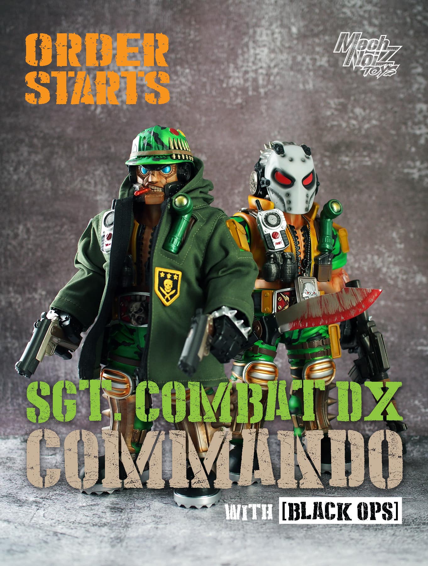 MechNoiz Toys SGT. COMBAT DX COMMANDO - The Toy Chronicle