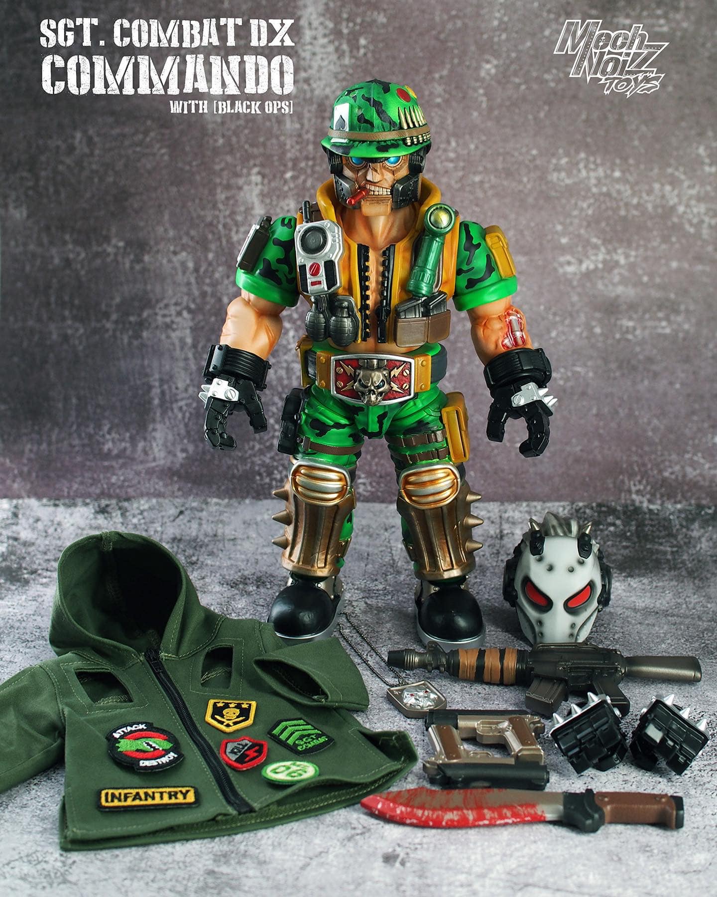 MechNoiz Toys COMBAT ソフビ MechNoiz Toys COMBAT ソフビ MechNoiz Toys SGT. COMBAT DX