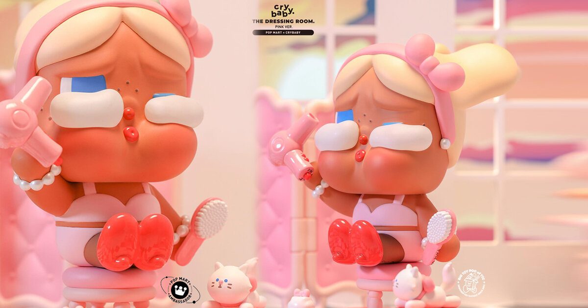 POP MART x Molly's Factory Crybaby: The Dressing Room - The Toy