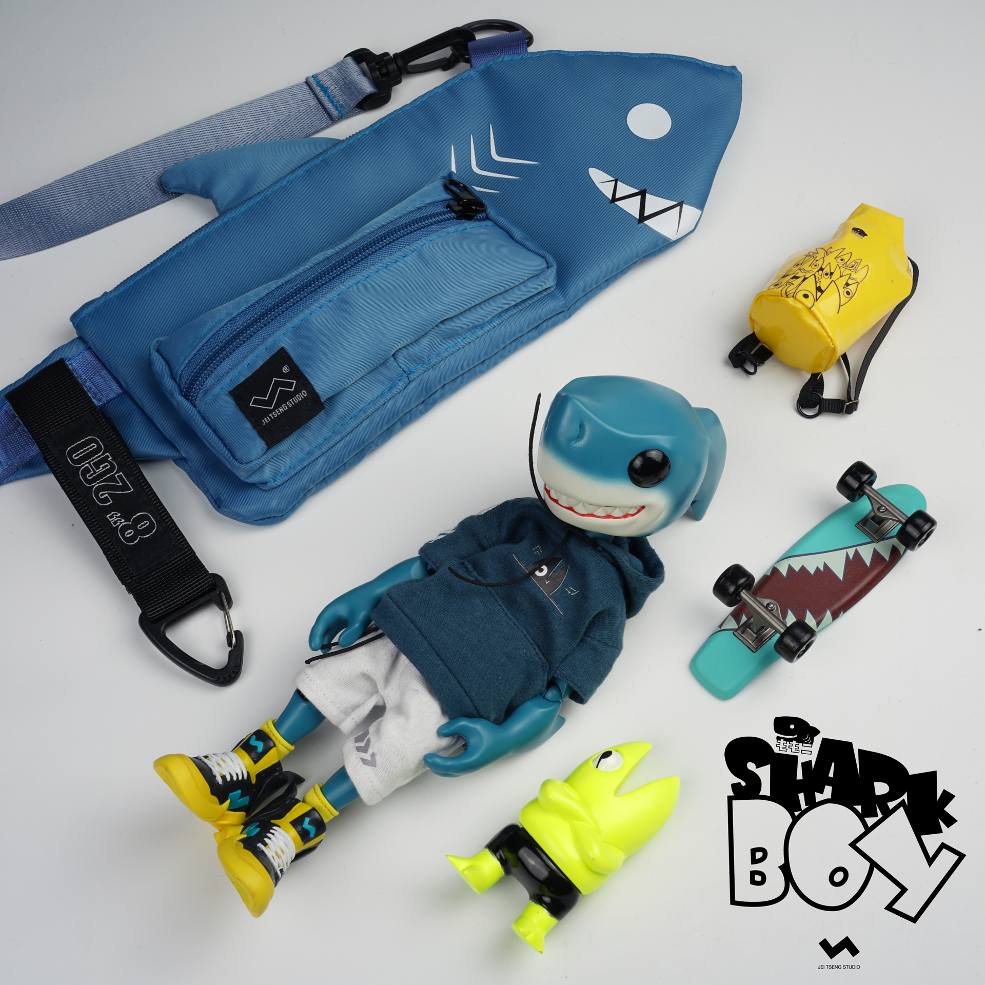 Shark Boy 2GO Series by JT Studio x Momoco Studio - The Toy