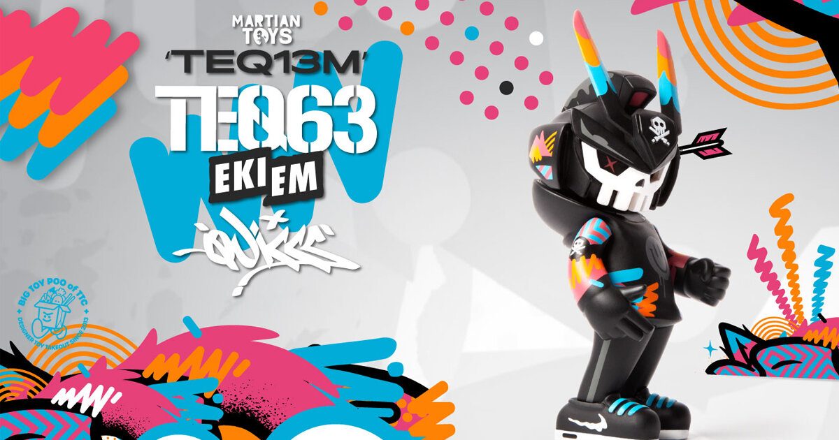 JULIEN EKIEM x QUICCS x Martian Toys TEQ13M TEQ63 - The Toy Chronicle