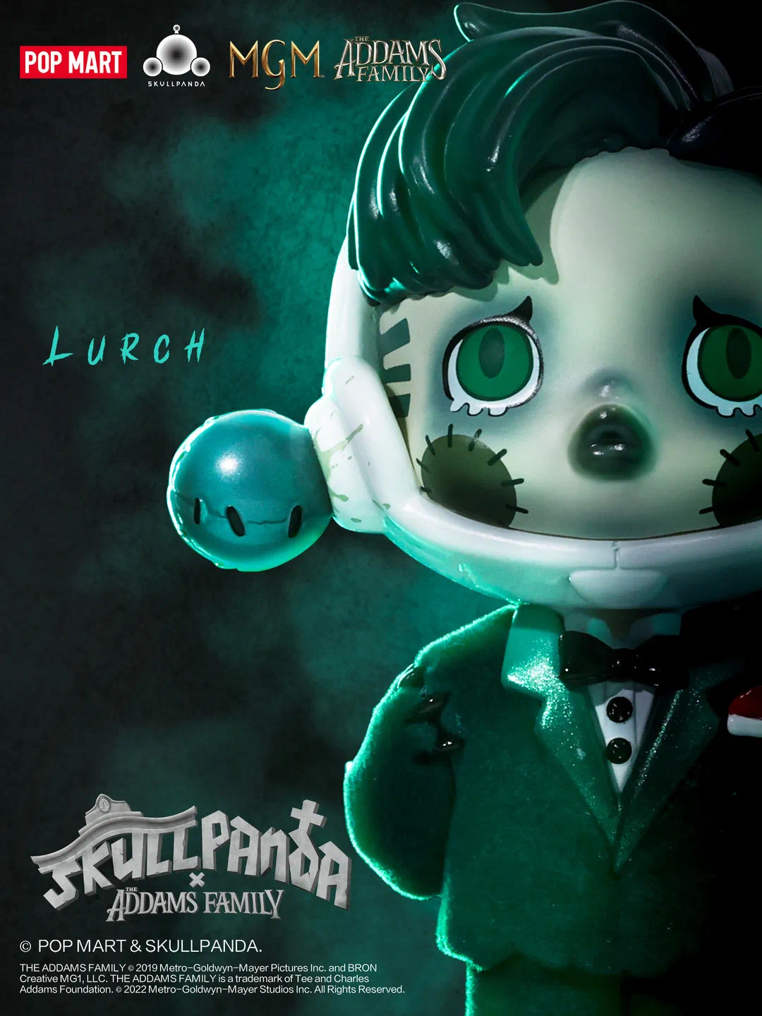 POPMART SKULLPANDA THE ADDAMS FAMILY コンプ Skullpanda X The Addams Family Series Whole Set Opened – TOYSEZ