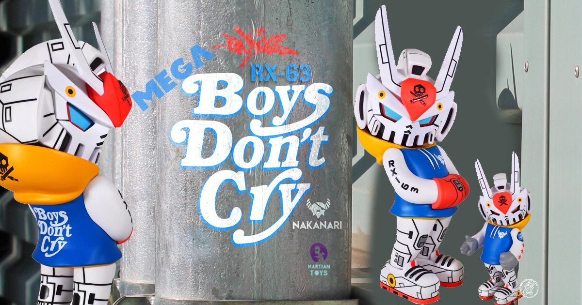 Boys Don't Cry RX-63 MEGA TEQ63 Artist Series by Nakanari x