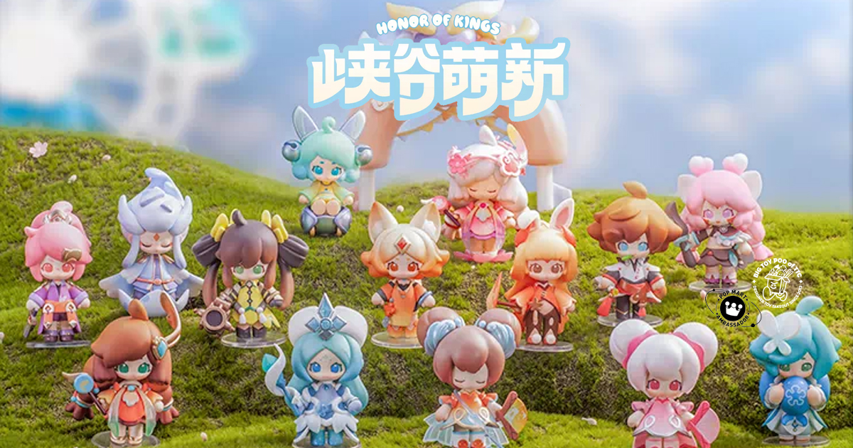 POP MART HONOR OF KINGS フィギュアセット 3個入り未開封 POP MART's Honor of Kings Blind Box Series - The Toy Chronicle