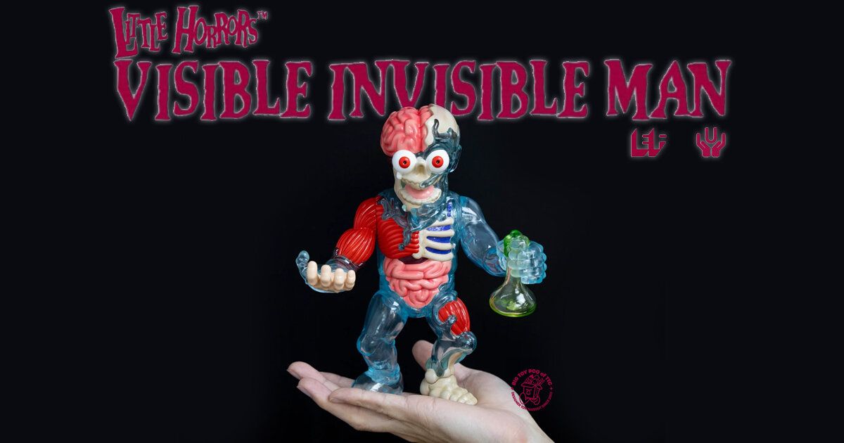THE VISIBLE INVISIBLE MAN LITTLE HORRORS Series By ERIK FOUNTAIN x