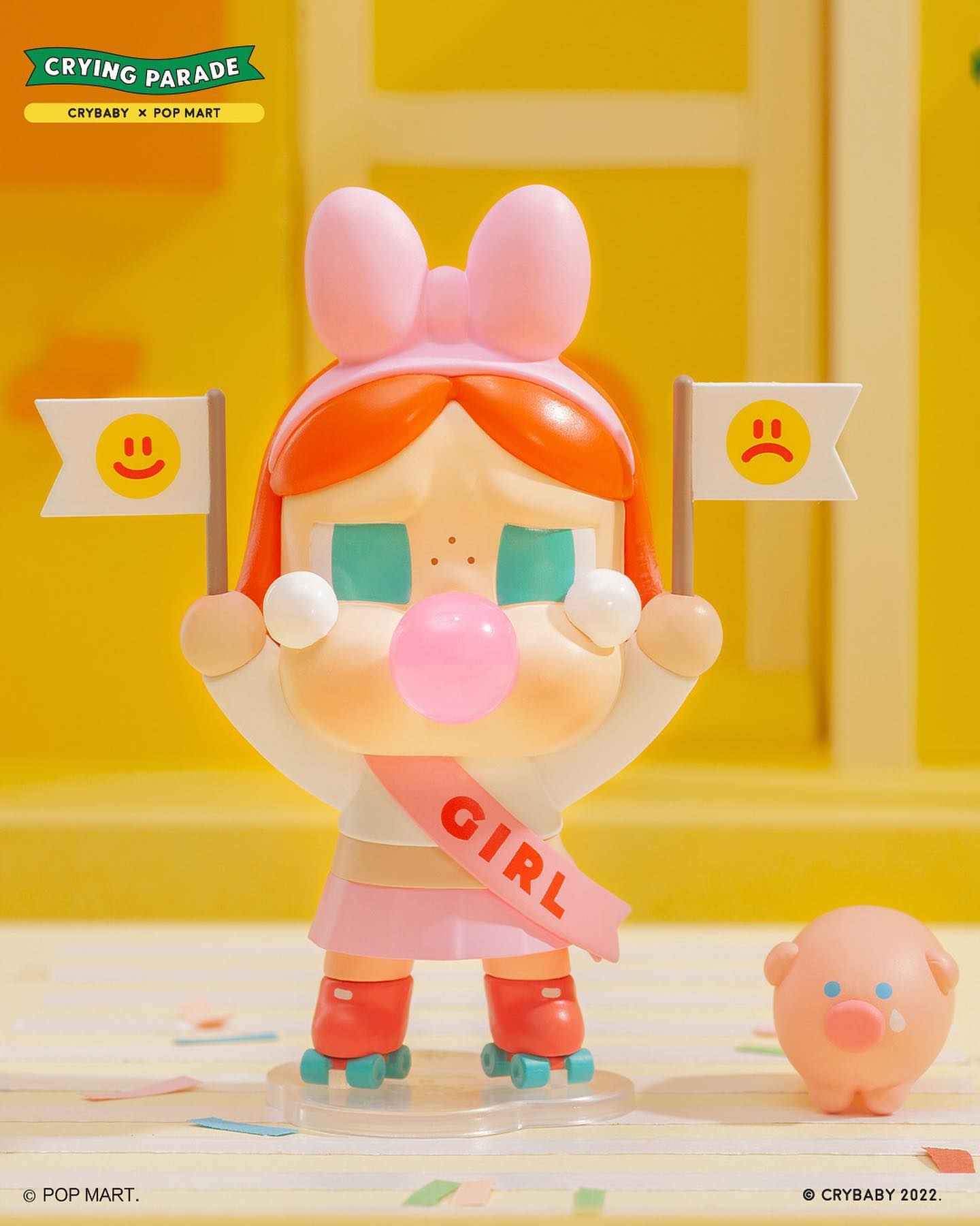 CRYBABY x POP MART CRYING PARADE 6個セット Pop Mart Crybaby Crying Again Series Plush Keyring Sealed