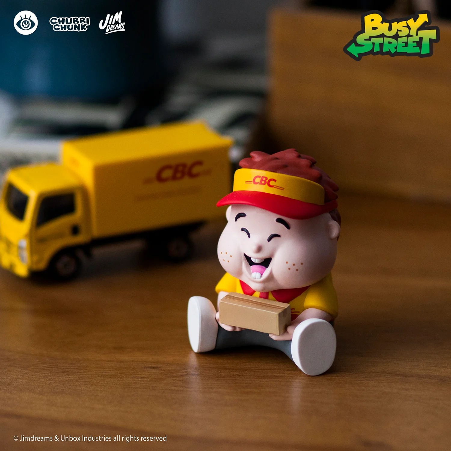 JIM DREAMS x Unbox Industries CHUBBI CHUNK BUSY STREET