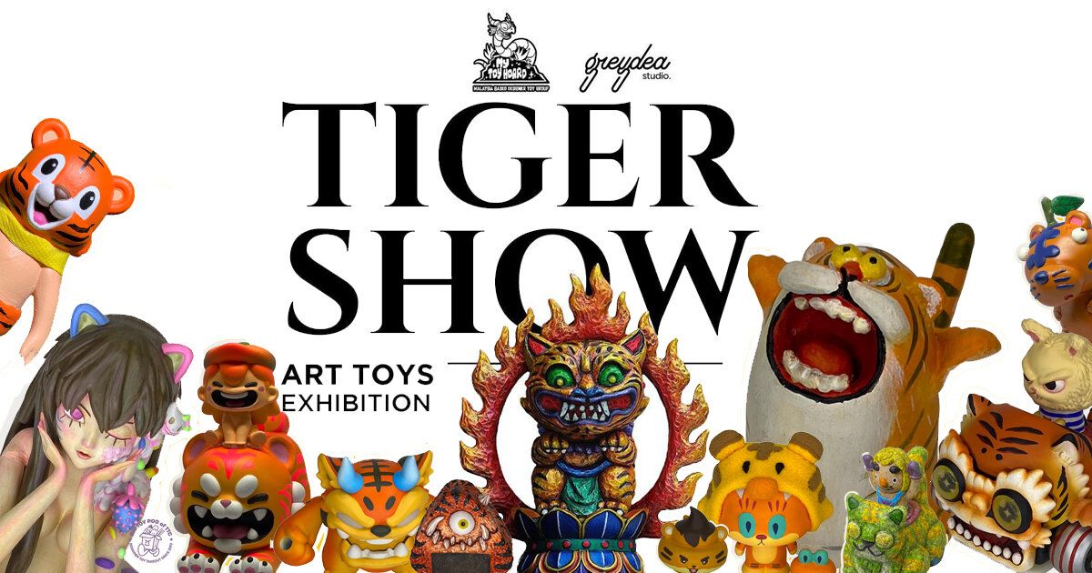 My Toy Hoard Presents TIGER SHOW at Greydea Studio - The Toy Chronicle