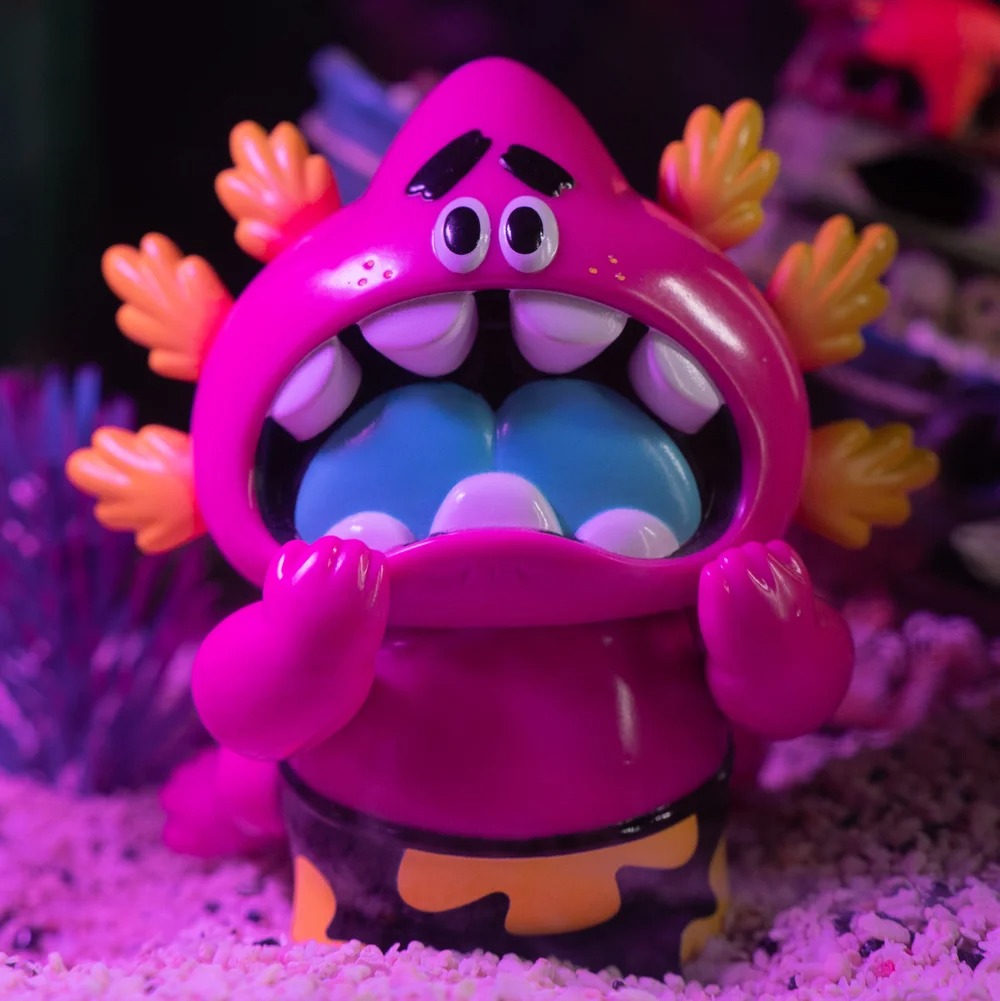 その他 PATRICK AXOLOTL GID SPECIAL EDITION GRAPE BRAIN x Unbox Industries SPONGEBOB HELL'S CAT x