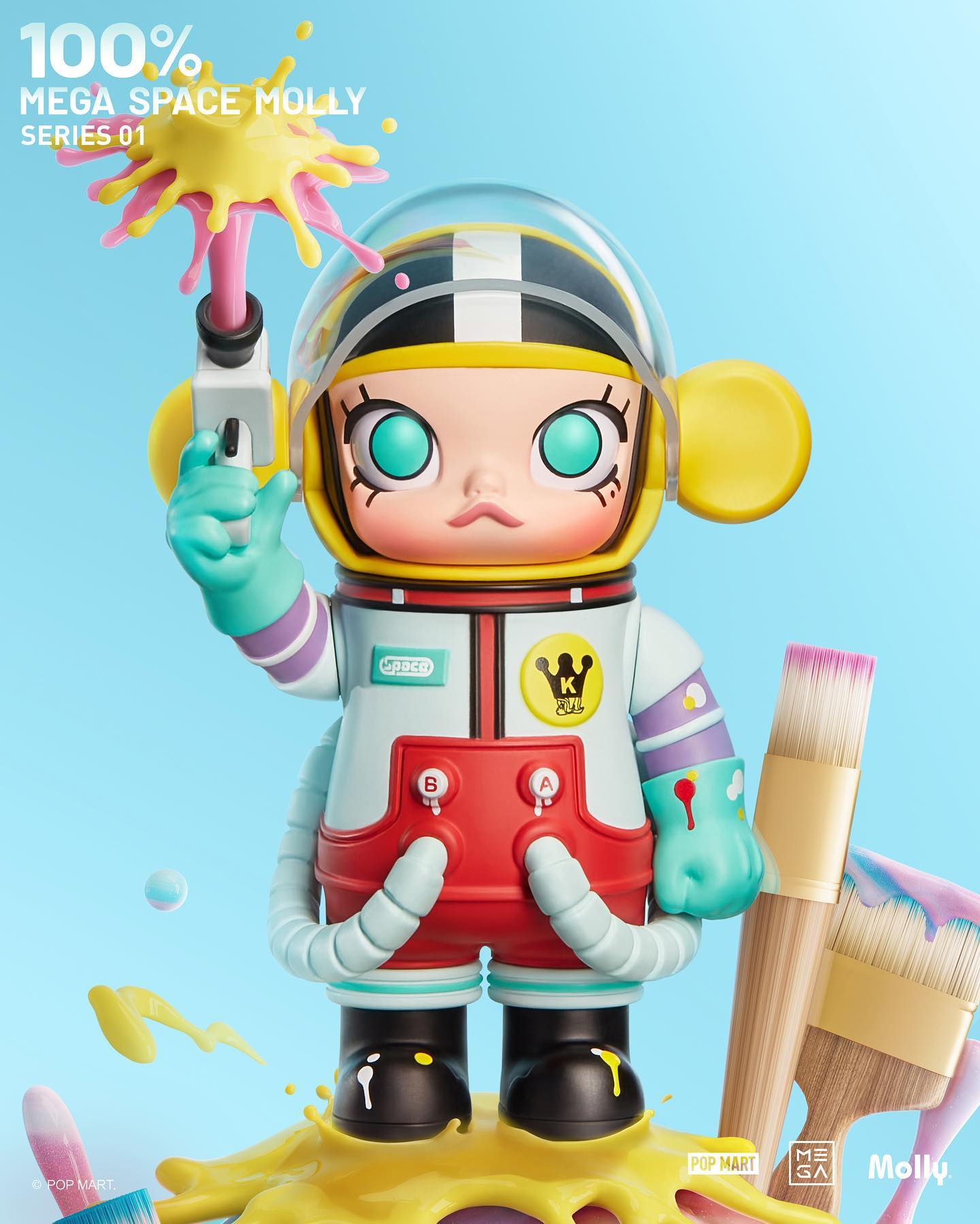 その他 POP MART  MEGA SPACE MOLLY  1BOX Amazon.com: POP MART MEGA Space Molly 100% 2-B Blind Box