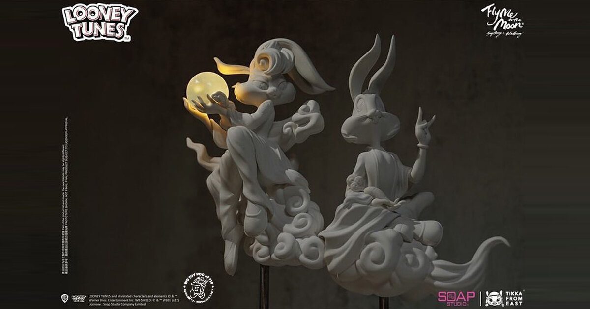 SOAP STUDIO トムジェリ　Pennywise & Bugs Bunny Masterpiece Bugs Bunny & Lola Bunny Looney Tunes Fly me to the