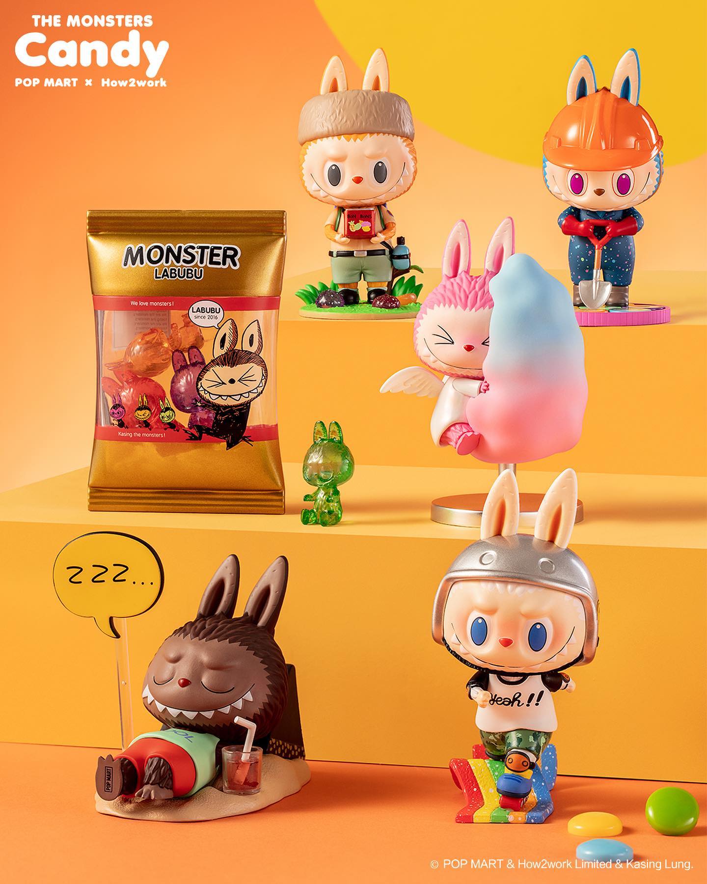 POPMART THE MONSTERS labubu2点セット POP-MART-x-Kasing-Lung-x-