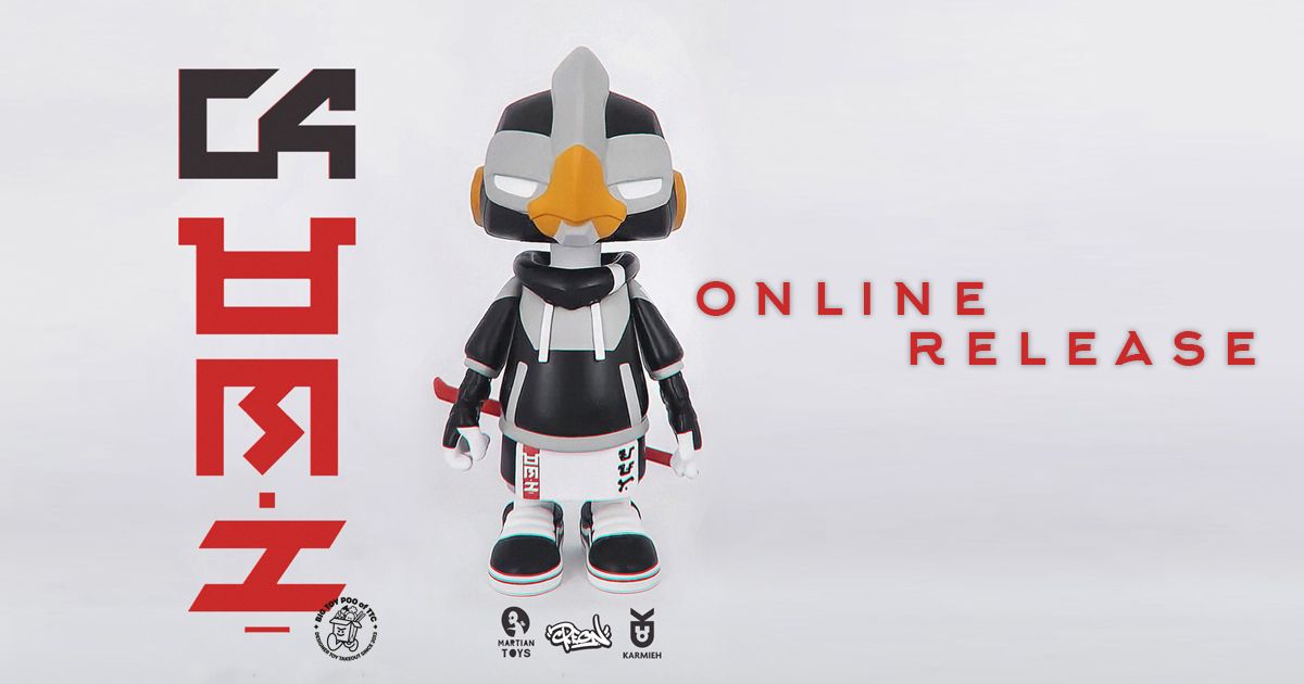 C4 OG Black Edition by Creon ChknHead x Martian Toys Online