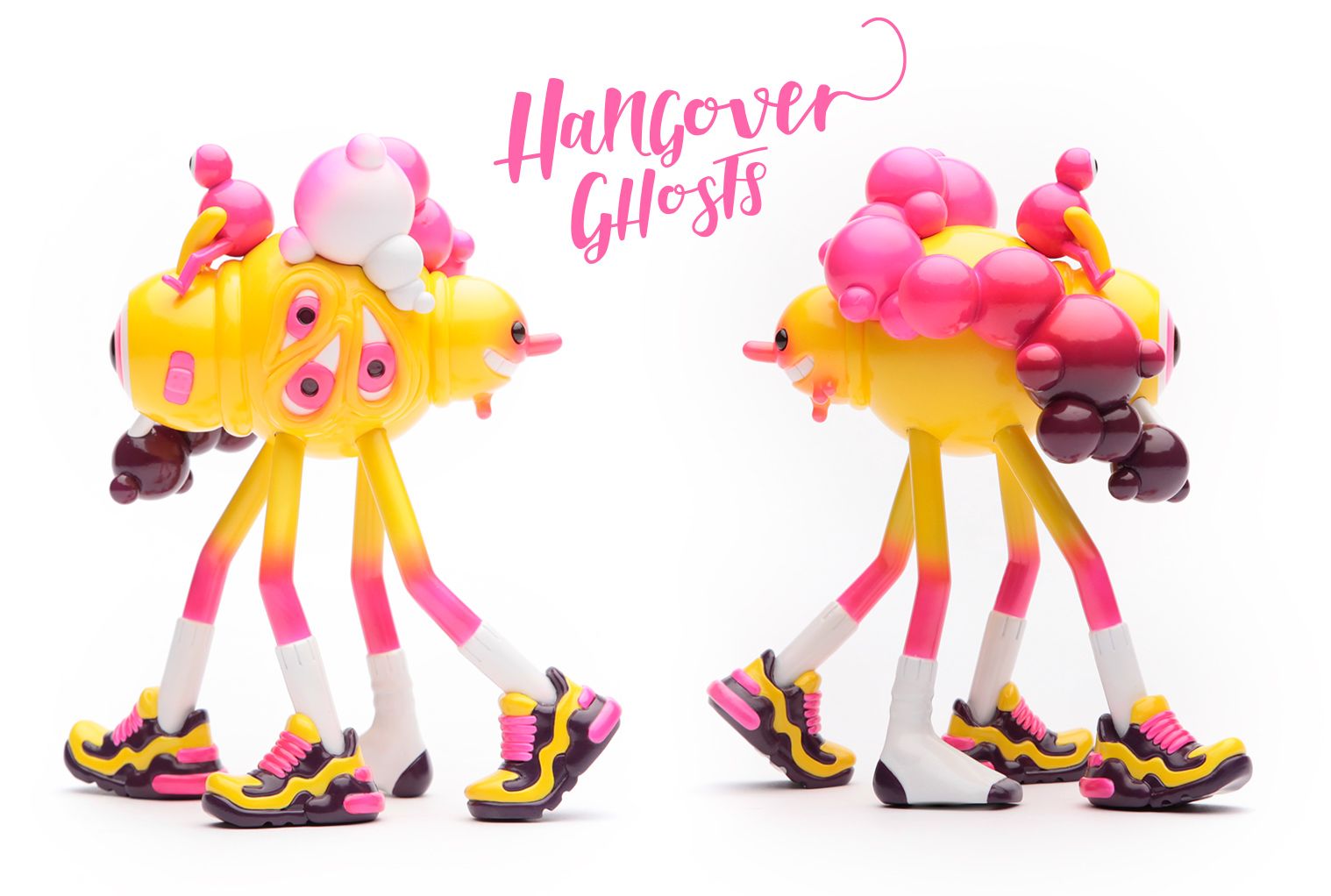 GANJI Hangover Ghosts Series By ZEPTIROR x 6Forest - The Toy GANJI Hangover Ghosts Series By ZEPTIROR x 6Forest - The Toy