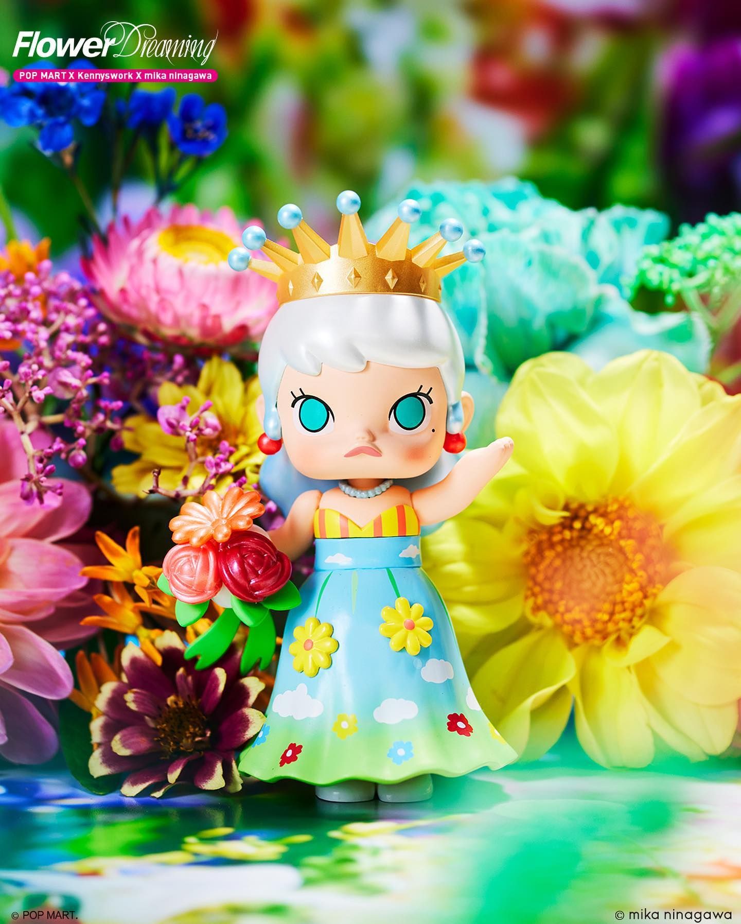 MEGA ROYAL MOLLY 400% Monet-Les Nymphéas - POP MART (Macao