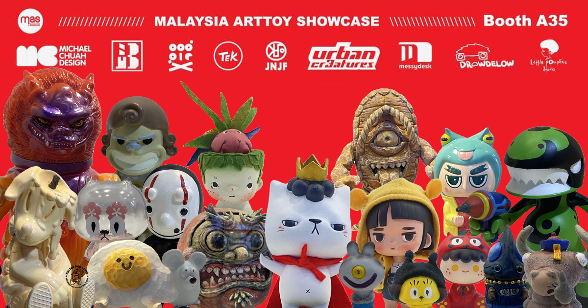 Malaysia Arttoy Showcase at TTF 2022 The Toy Chronicle