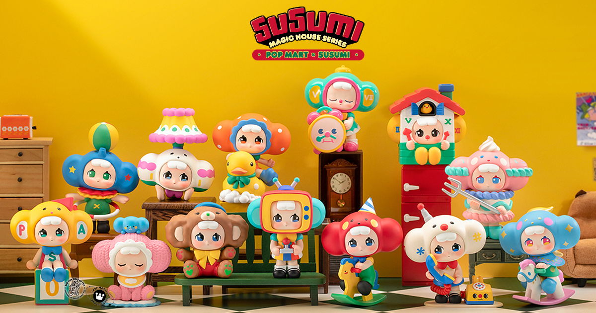 その他 pop mart POP MART SUSUMI Magic House Blind Box Series - The Toy Chronicle