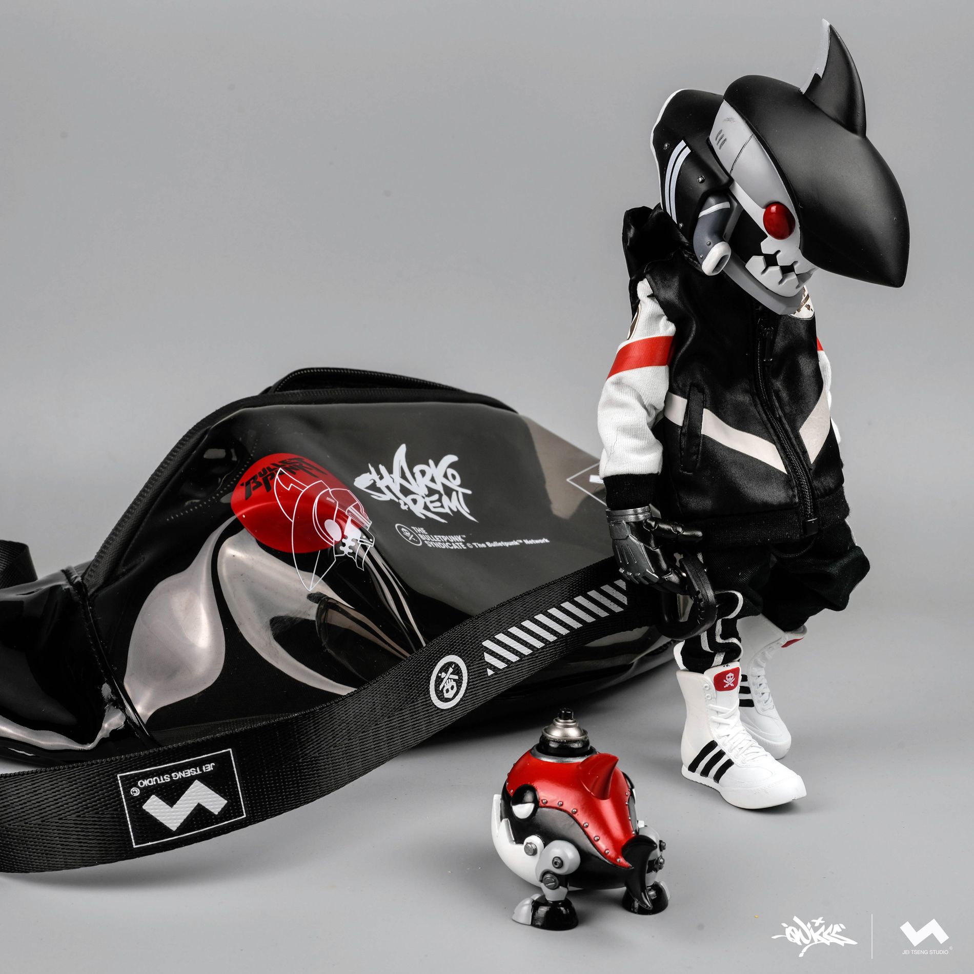 2GO Sharko & Remi by QUICCS x JT Studio - The Toy Chronicle
