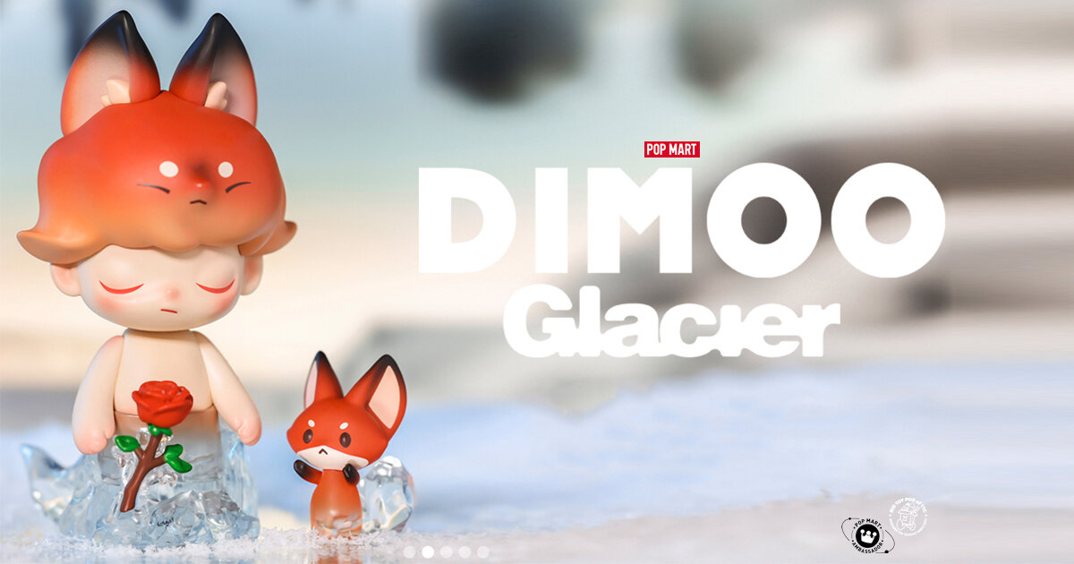 POP MART x Ayan Deng Dimoo World Presents DIMOO Glacier - The Toy