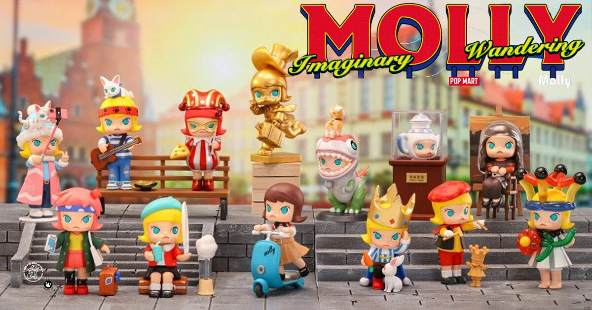 POP MART X Kenny Wong Presents MOLLY Imaginary Wandering Blind Box 