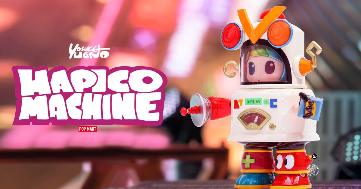 POP MART x Yosuke Ueno Presents Hapico Machine - The Toy Chronicle