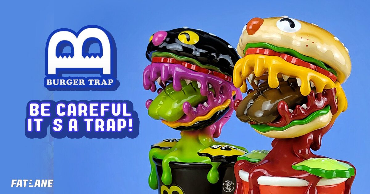 BURGER TRAP OG Flavor and Black Poison by FatLane - The Toy Chronicle