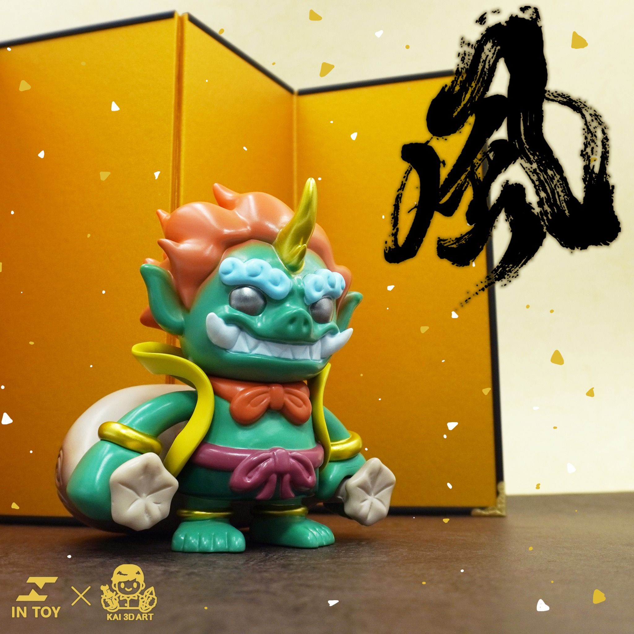 Fujin x Raijin Classic Edition by KAI 3D Art Studio x IN Toy
