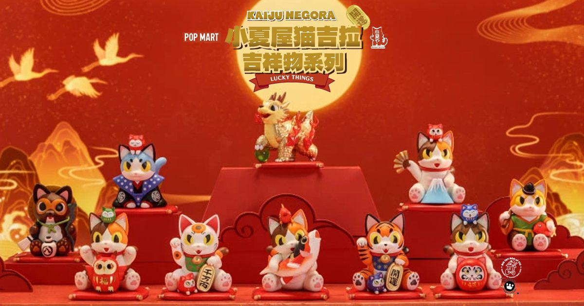 POP MART x KONATSU KONATSUYA KAIJU NEGORA Lucky Things Blind