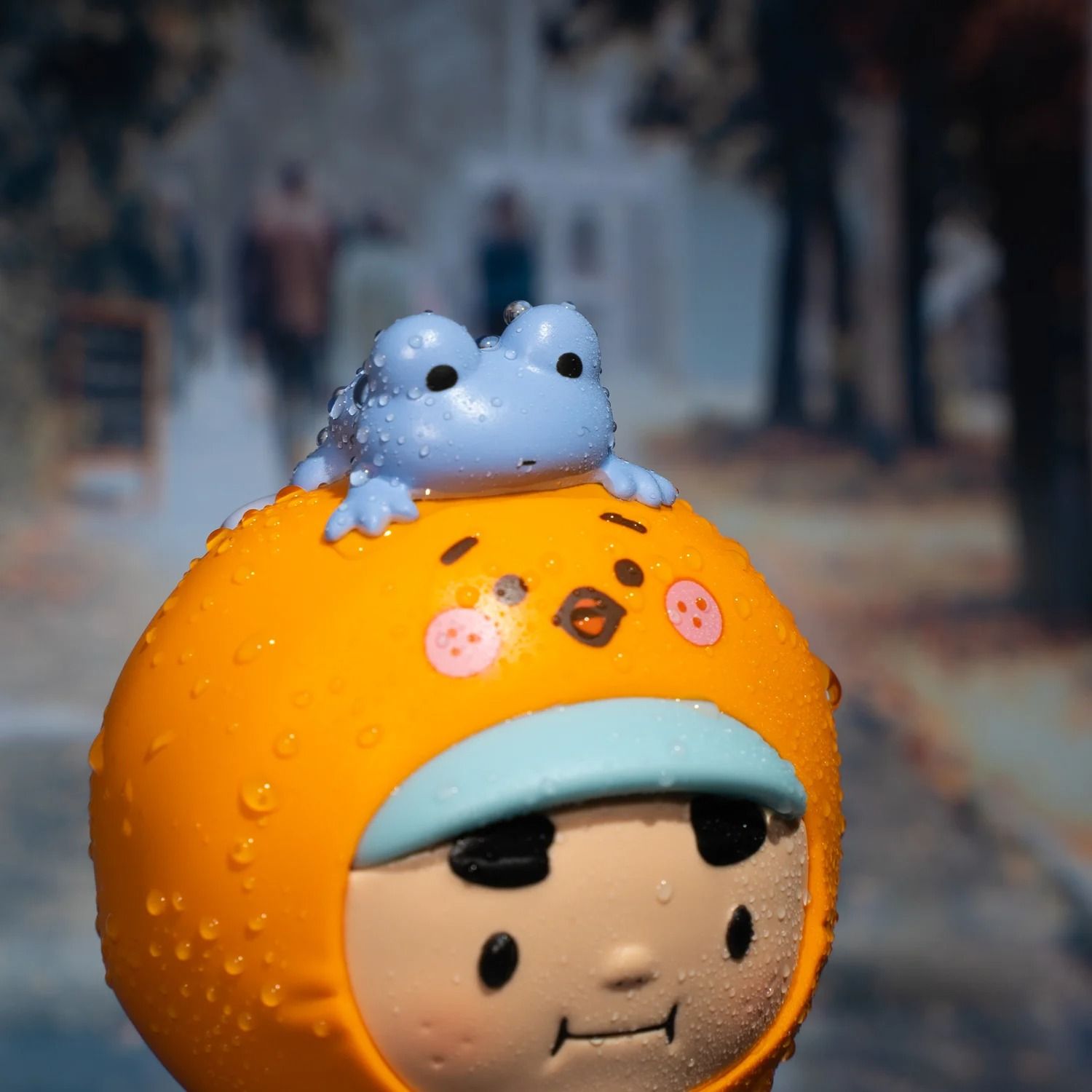 CHUBBY OJISAN DUCKY RAINCOAT Editon By AMBER x Unbox CHUBBY OJISAN DUCKY RAINCOAT Editon By AMBER x Unbox
